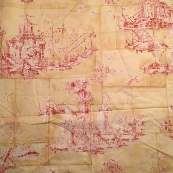 Vintage Kravet Winterthur Museum Toile Fabric - Picture 2 of 3